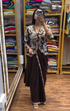 Heavy Chinnon Silk Premium Quality Festive Ready  Trendy Look Saree