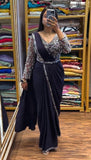 NEW SUPERHIT TRENDING READY TO WEAR SAREE WITH FULLY EMBROIDERED STYLIST BLOUSE