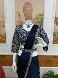 NEW SUPERHIT TRENDING READY TO WEAR SAREE WITH FULLY EMBROIDERED STYLIST BLOUSE