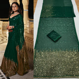 Heavy Cpallu Dual Sequins 5mm &amp; 3mm embroidery Work Saree