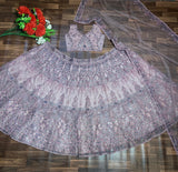 Latest Designer Premiums Heavy Soft Net Lehenga Choli With Beautiful Glitter Dori And Sequins Work