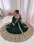 Fully Stitched & Ready To Wear Roman silk with codding sequence work Salwar Kameez