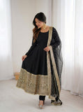 Fully Stitched & Ready To Wear Roman silk with codding sequence work Salwar Kameez