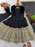 Fully Stitched & Ready To Wear Roman silk with codding sequence work Salwar Kameez