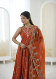 Premium Quality Anarkali Suit Embroidery And Sequence work