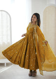 Premium Quality Anarkali Suit Embroidery And Sequence work