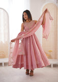 Premium Quality Anarkali Suit Embroidery And Sequence work