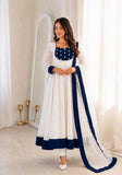 NEW READY TO WEAR SPACIAL FANCY DESIGN EMBROIDERY AND SEQUENCE WORK ANARKALI GOWN-BOTTOM WITH DUPATTA