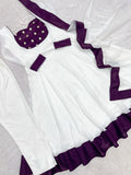 NEW READY TO WEAR SPACIAL FANCY DESIGN EMBROIDERY AND SEQUENCE WORK ANARKALI GOWN-BOTTOM WITH DUPATTA