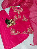 New Party wear Top With Palazzo And Dupatta Set with heavy Embroidery Sequence Work