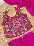 Soft flowy & elegant premium finish Stylish Ready-To-Wear Drape Saree Look