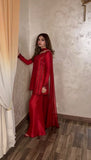 LATEST STYLISH  KURTI, PLAZZO & DUPATTA WITH ORIGINAL BEADS CUT DANA WORK
