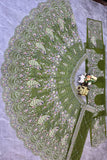 Soft Butterfly Net with Coding Sequins Work With Cancan & Canvas Patta Lehenga Choli