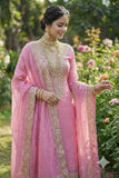 Designer Fendy Silk With Heavy Embroidery Sequence Work Top-Bottom And Dupatta Set