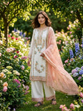 New Designer Party Wear Look Pure Gimmy Chu Top Plazzo & Dupatta Set