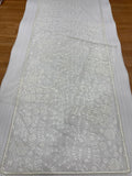 Designer Prty Wear Mono Net Saree With Embroidery And Sequins Work
