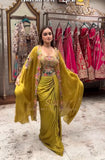New Designer Trending Party Wear Shrug With Sarara