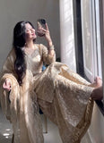 New Designer Party Wear Look Pure GMY SILK Top Plazzo & Dupatta Set