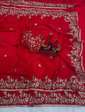 Latest Designer Heavy Sequins Work in Frendy Chiffon Saree