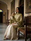 Latest Designer Pure Fendy Silk With Heavy Embroidery Sequence Work Top-Bottom And Dupatta Set