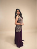 NEW SUPERHIT TRENDING LEHENGA SAREE WITH FULLY EMBROIDERED STYLIST BLOUSE ON RANGOLI SILK FABRIC