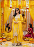 EXCLUSIVE AND TRENDY SEQUENCE EMBROIDERED TOP PLAZZO & DUPATTA
