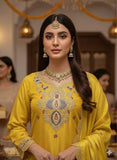 EXCLUSIVE AND TRENDY SEQUENCE EMBROIDERED TOP PLAZZO & DUPATTA