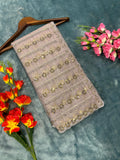 Premium Butterfly Net Saree With Beautiful Sequins Work