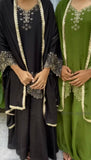 New Designer Party Wear Look Top-Plazzo and Dupatta With Heavy Embroidery Beads Work