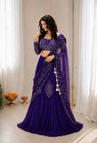 New Trending Stylish Lehenga Choli set With Embroidery Work detailing