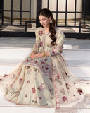 Heavy Natural Crep Silk and Multi Cotton Dagha With 5mm Embroidery Work Salwar Kameez