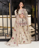 Heavy Natural Crep Silk and Multi Cotton Dagha With 5mm Embroidery Work Salwar Kameez