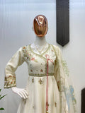 EXCLUSIVE AND DESIGNER SEQUENCE EMBROIDERED 3 PIECE GOWN PAIR
