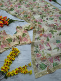 Latest Tabby Silk Printed Saree With Beautiful Sequins Work