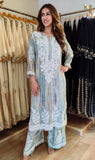 DESIGNER PAIR WITH EMBROIDERED WORK & RAYON FABRIC