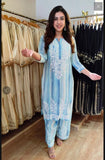 DESIGNER PAIR WITH EMBROIDERED WORK & RAYON FABRIC