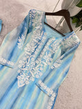 DESIGNER PAIR WITH EMBROIDERED WORK & RAYON FABRIC