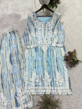 DESIGNER PAIR WITH EMBROIDERED WORK & RAYON FABRIC