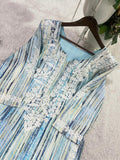 DESIGNER PAIR WITH EMBROIDERED WORK & RAYON FABRIC