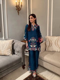NEW DESIGNER CO -ORD SET WITH EMBROIDERED AND CUT WORK
