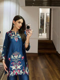 NEW DESIGNER CO -ORD SET WITH EMBROIDERED AND CUT WORK