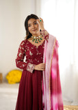 Latest Designer Suit With Heavy Crunchy Silk With Embroidery And Sequence Work