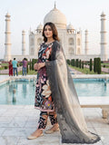 BEAUTIFUL PRINTED MUSLIN SILK COLOUR FULL WITH EMBROIDERED CUTWORKED TOP, PANT WITH DUPATTA