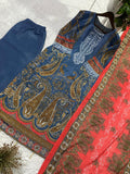 LATEST DESIGNER PRINTED PLAZZO SUIT WITH DUPATTA