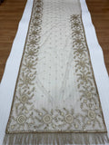 Bollywood BlockBuster Butterfly Net Saree With Embroidery And Thread Work