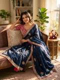 New Launching Designer Soft Fandy Satin Silk Saree