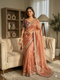 New Launching Designer Soft Fandy Satin Silk Saree