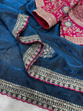 New Launching Designer Soft Fandy Satin Silk Saree