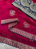 New Launching Designer Soft Fandy Satin Silk Saree