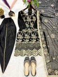 New Launching Designer Party Wear Look Top ,Dhoti Salwar and Dupatta